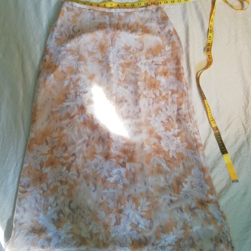 Kate Hill silk skirt size 8